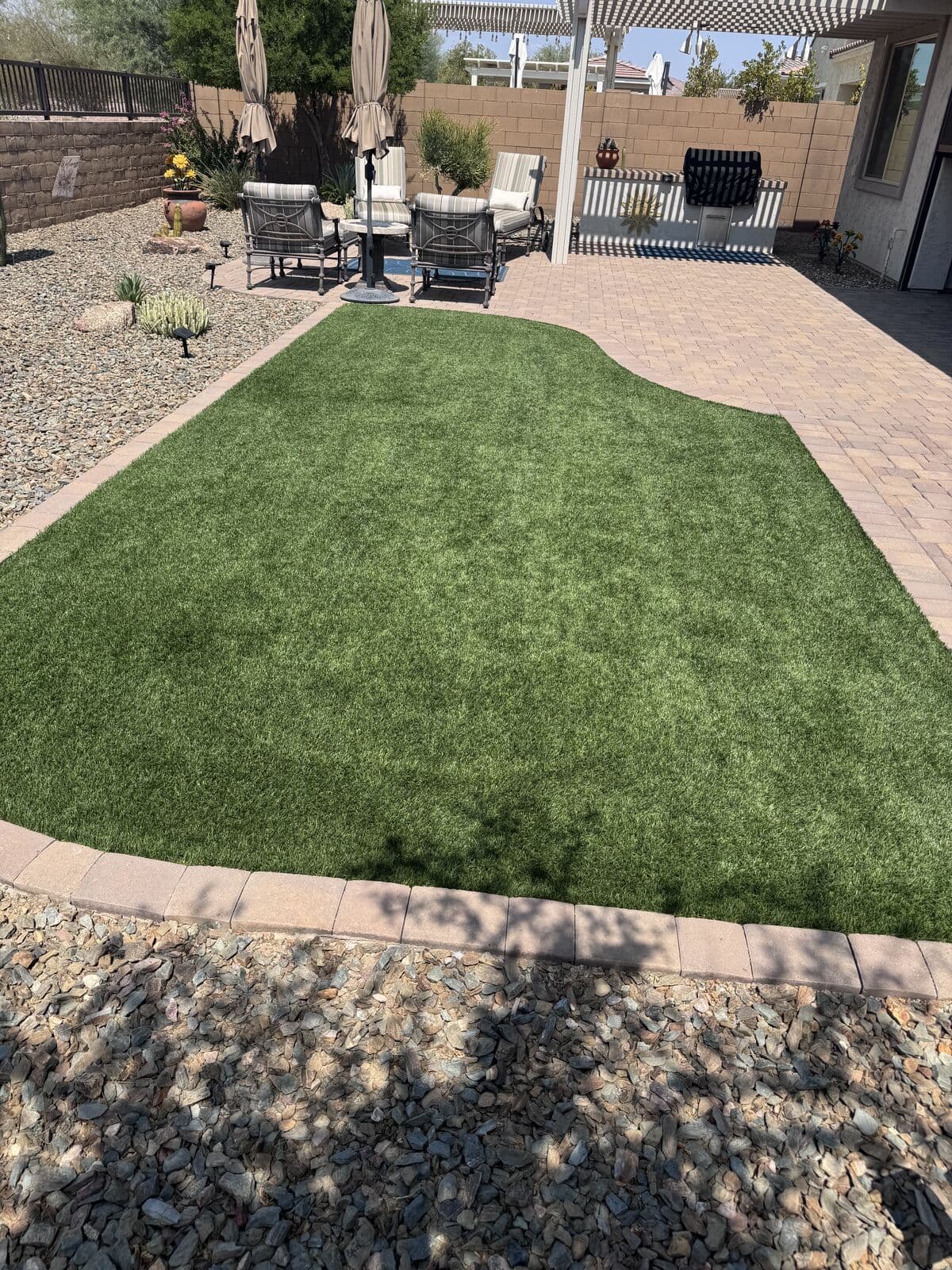 Valley Turf Revival artificial turf cleaning project