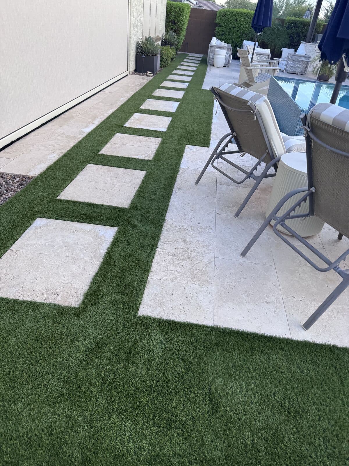 Valley Turf Revival artificial turf cleaning project