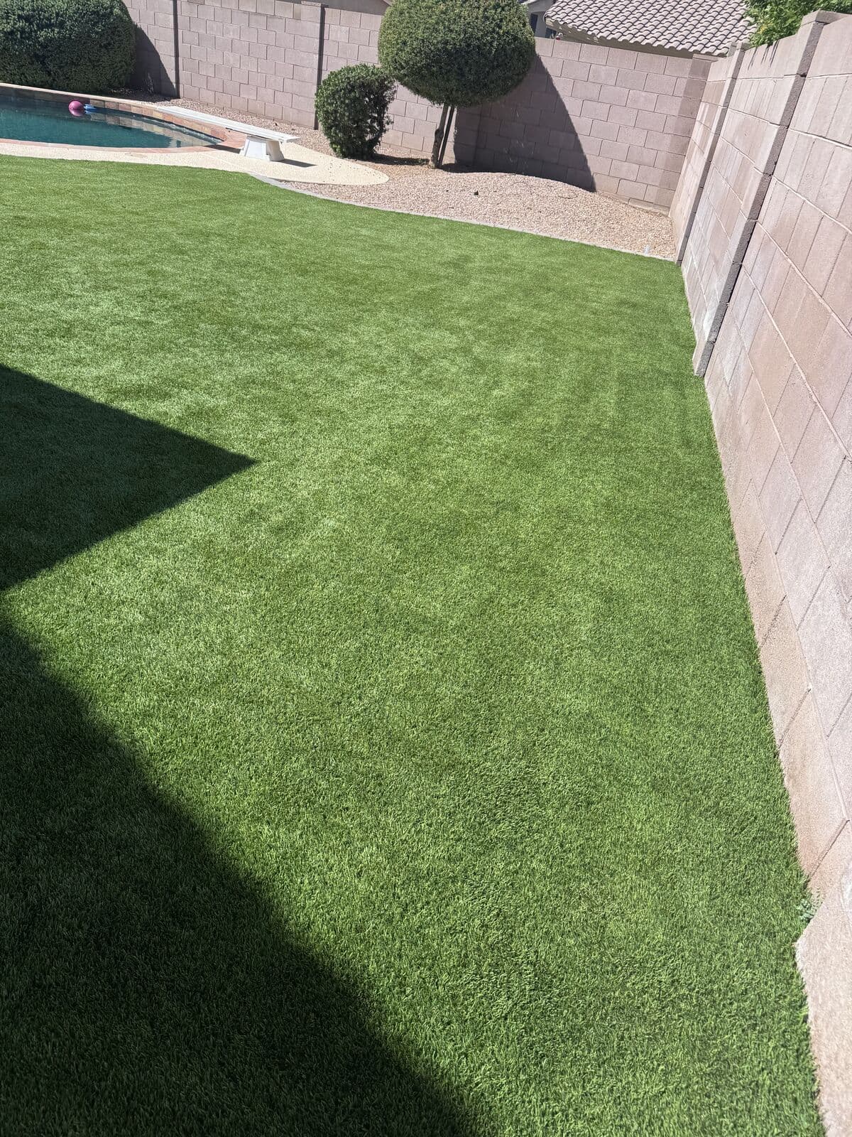 Valley Turf Revival artificial turf cleaning project